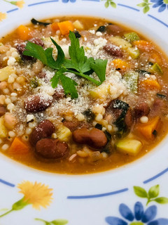 Una foto de Mi sopita Minestrone