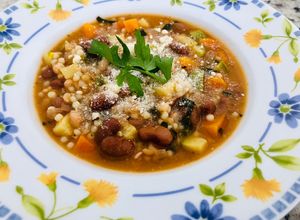 Una foto de Mi sopita Minestrone