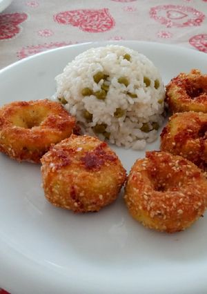 Sajtos rántott cukkini recept fotója