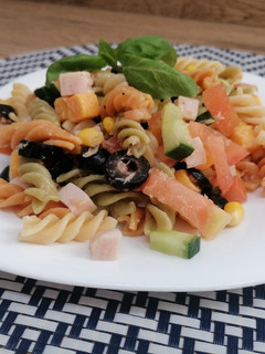 Una foto de Ensalada de pasta