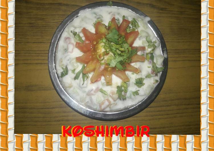 Recipe of Favorite Tasty koshimbir