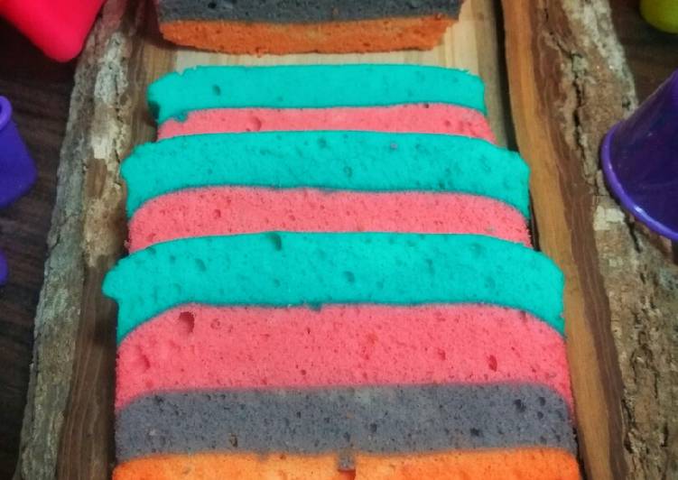 Lapis unicorn putih telur #selasabisa