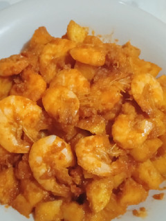 Foto resep Balado udang kentang