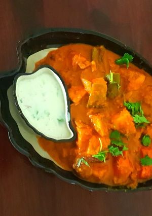 A picture of Paneer diwani handi.