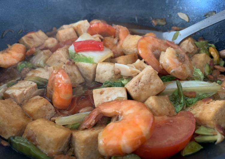Udang tahu tauco