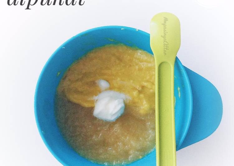 Snack mpasi 7m+ Apel Alpukat Yogurt