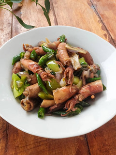 Foto resep Cumi Asin Cabe Ijo
