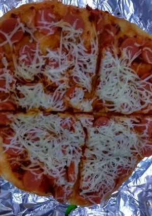 Foto resep Pizza ala alakadarnya.