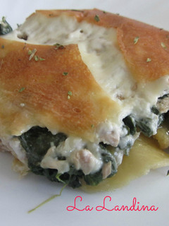 Una foto de Pastel de espinacas