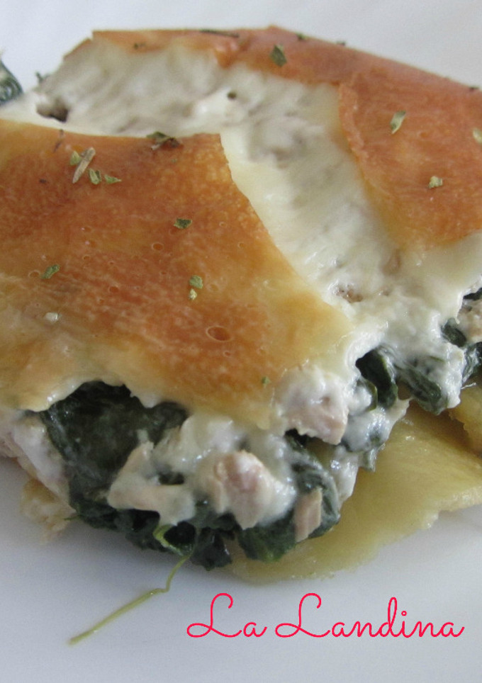 Una foto de Pastel de espinacas