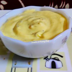 A picture of Mango Shrikhand.