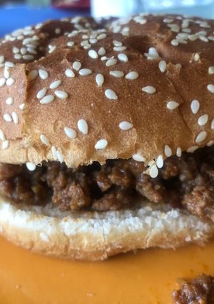 Una foto de Sloppy Joes al estilo Sonorense