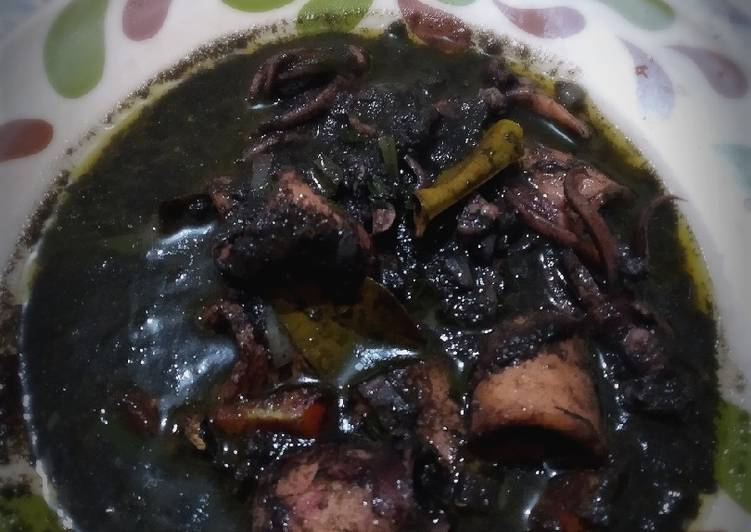 Cumi masak hitam anti amis