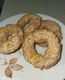Rosquitos de harina integral y avena