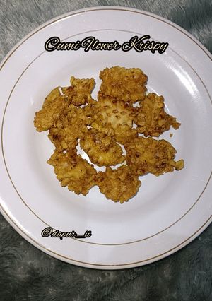 Foto resep 157. Cumi Flower Krispy