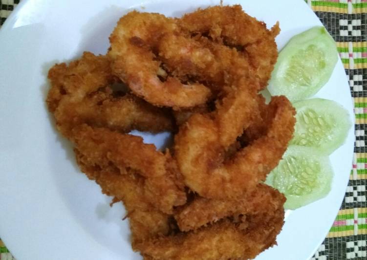Resep Udang Goreng Tepung Keju Anti Gagal