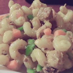 Chicken veg macroni❤ A picture of Chicken veg macroni❤.