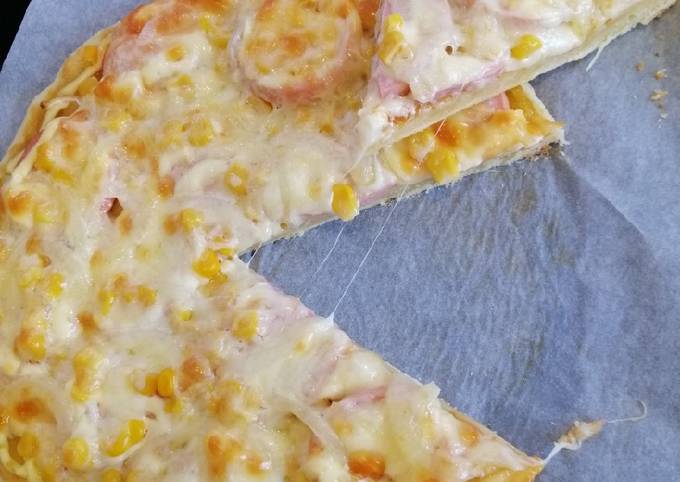 Ингредиенты для «Тесто для пиццы без дрожжей»: