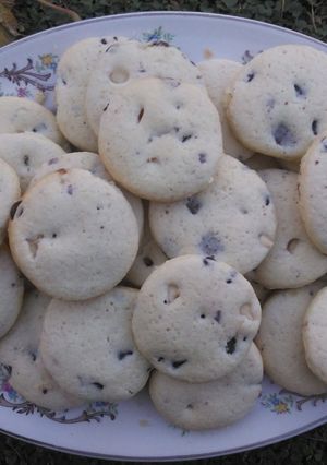 Una foto de Cookies con chips