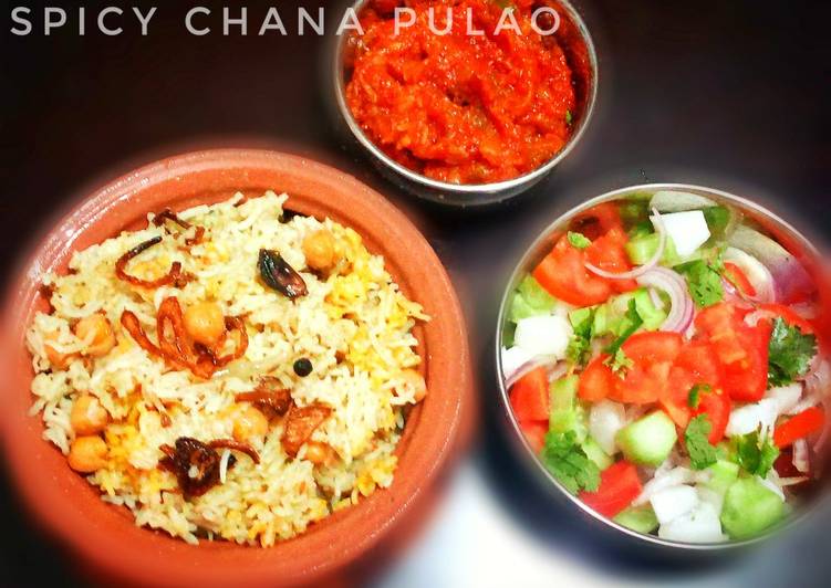 Spicy Chana Pulao