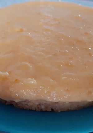 Una foto de Tarta de limón con base de galletas