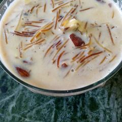 A picture of Chocolaty sewai kheer.