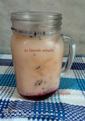 Foto resep Es blewah selasih