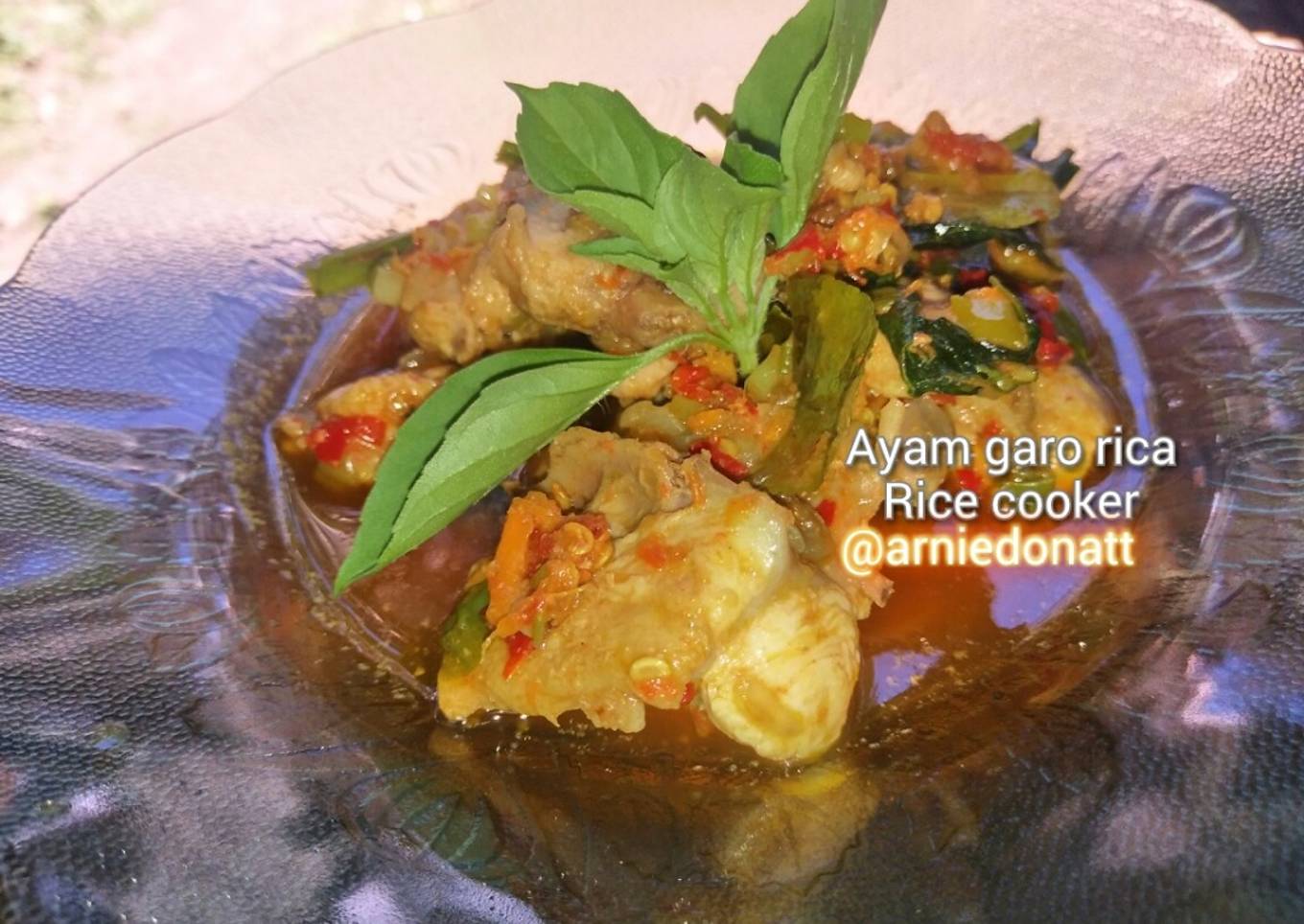 Ayam garo rica / ayam rica rica kemangi ricecooker ala anak kost