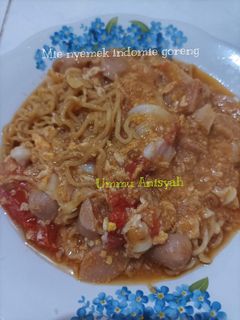 Foto resep Mie nyemek indomie goreng