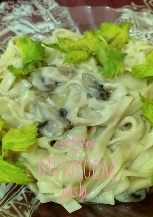 Foto resep 91.Pasta jamur sederhana