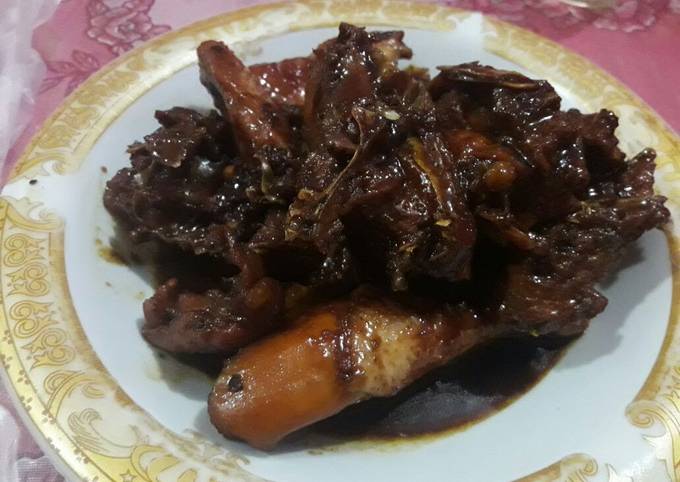 Ayam kampung semur kecap