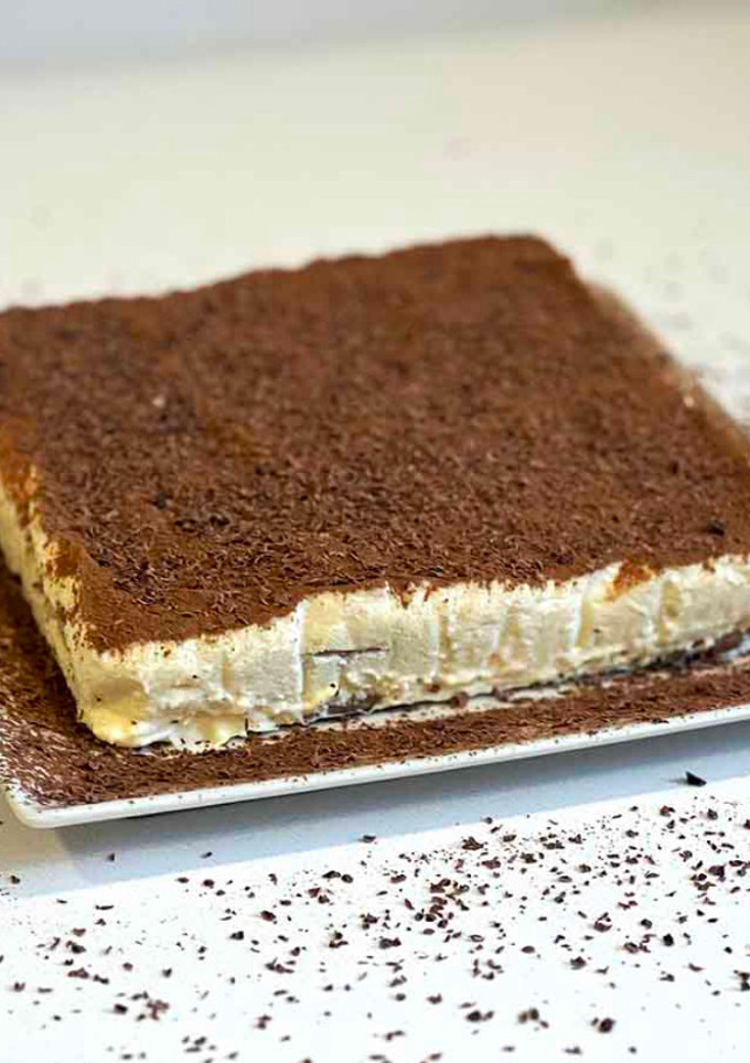 Una foto de Tiramisú casero sin gluten