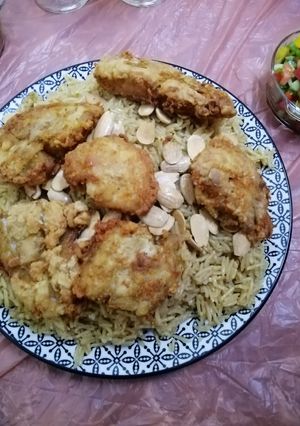 صورة لوصفة دجاج مقلي مع ارزمبهر