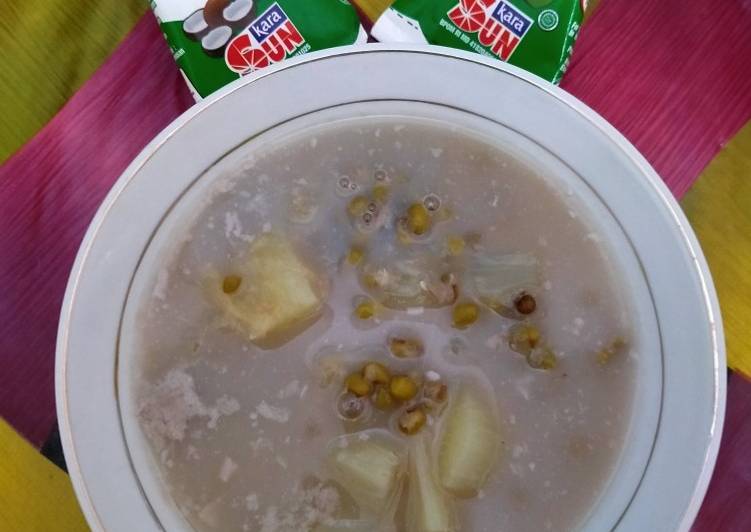 Kiat-kiat mengolah Kolak Kacang ijo legit