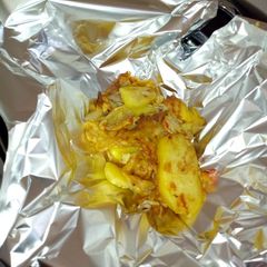 A picture of Potato and egg.