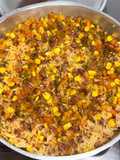 Arroz de Chouriço, Milho e Legumes