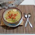 Mie kuah santan