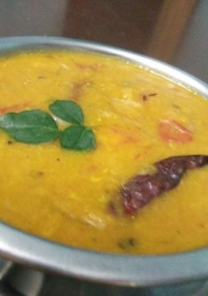 A picture of Regular daal in tadka style.