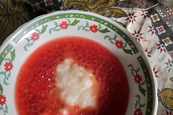 Bagaimana Menyiapkan Bubur sumsum ceriq Enak Terbaru
