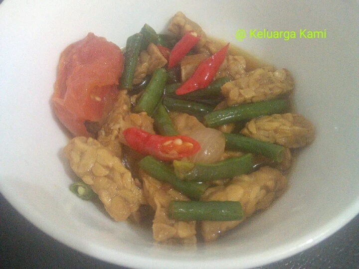 Cara Mudah Menyiapkan Resep Tumis Tempe Kacang panjang yang Menggugah Selera Anti Ribet, Lezat Sekali