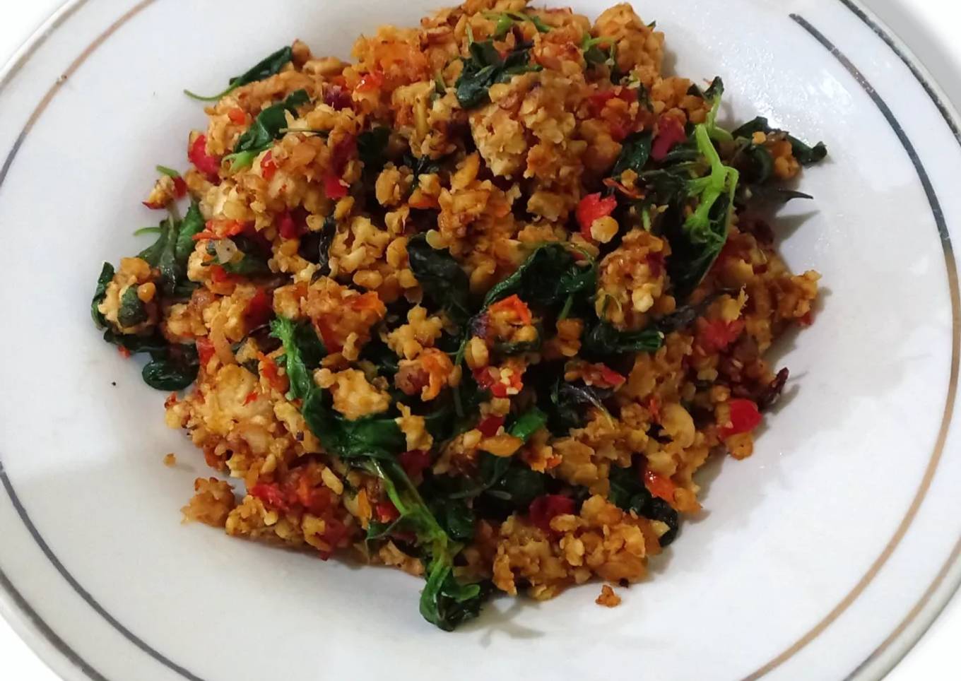 Orak Arik Tempe Kemangi