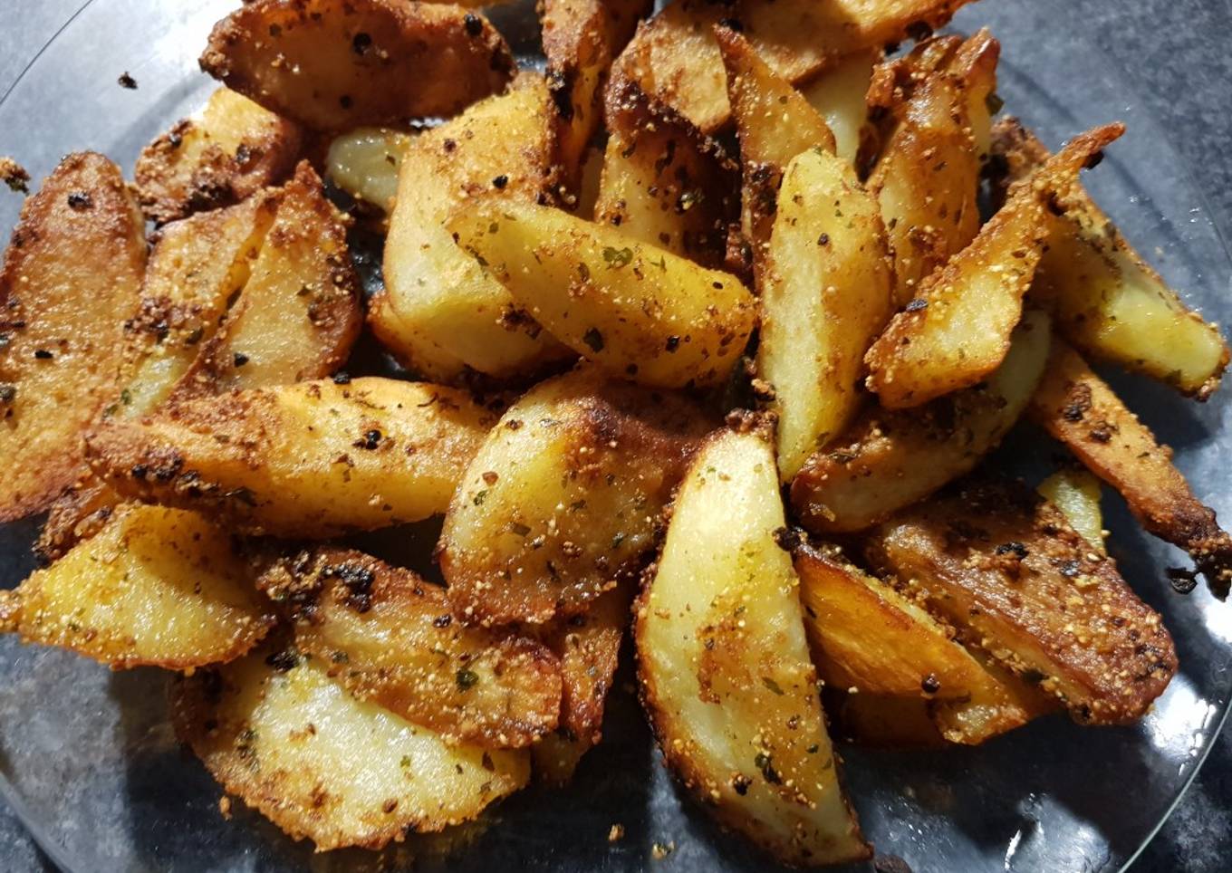Papas Rústicas en sartén essen