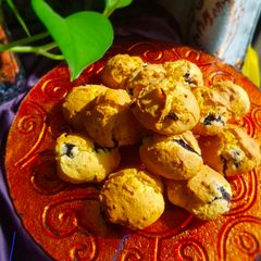 A picture of Blueberry Scones.