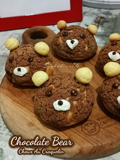 Foto resep Choux Au Craquelin (Chocolate Bear)