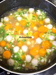Foto resep Sup Baso Telur Puyuh
