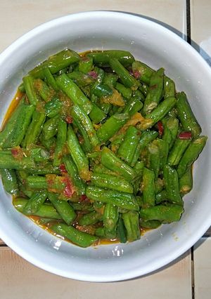 Foto resep Tumis buncis bumbu kuning