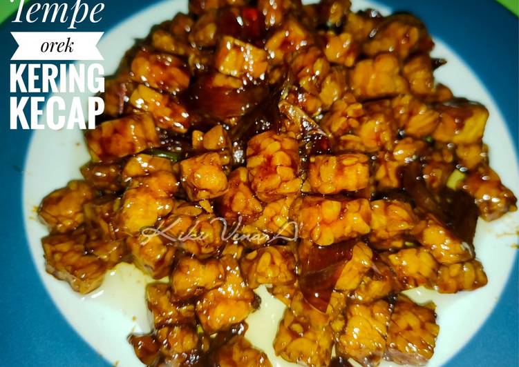 Tempe orek kering kecap