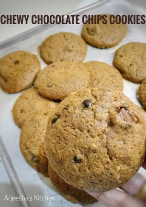 Foto resep Chewy Chocolate Chips Cookies