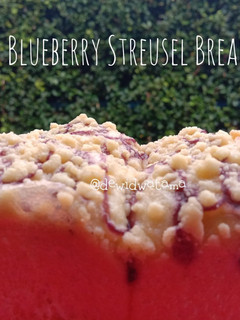 Foto resep Blueberry Streusel Bread