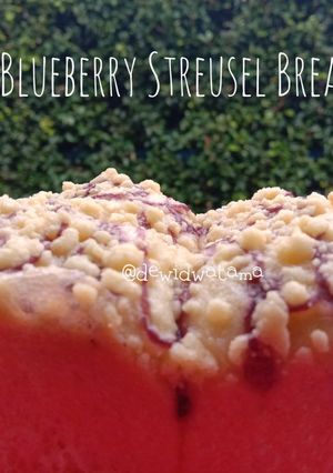 Foto resep Blueberry Streusel Bread